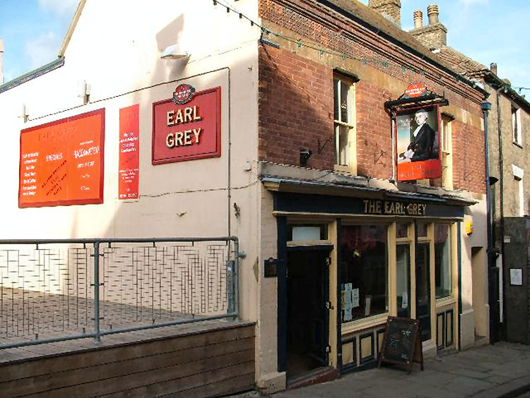 Later view of the Earl Grey