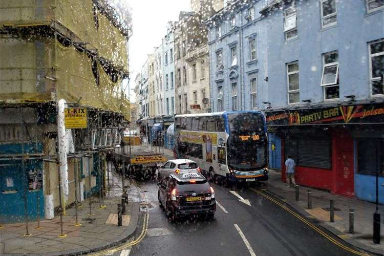Tontine Street outside Party Bar in 2017