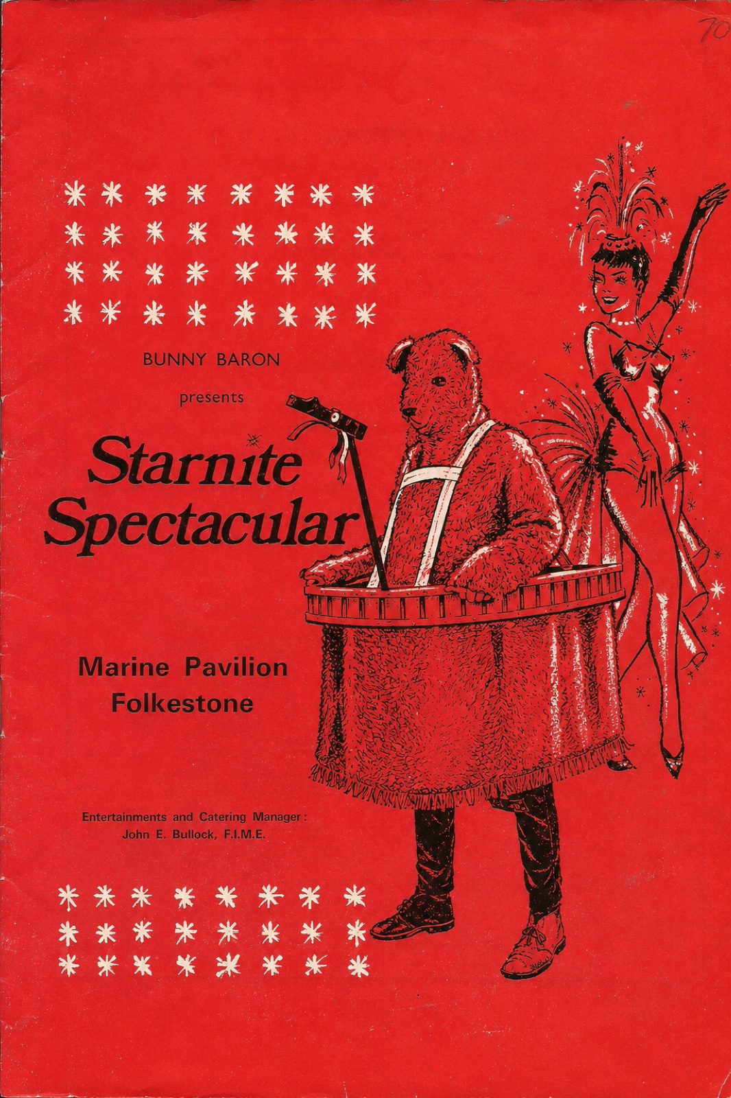 Starnite Spectacular programme featuring the Bear