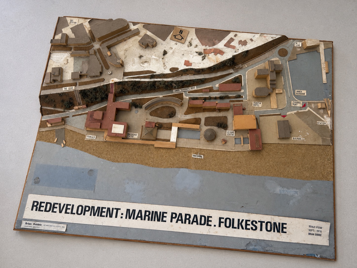 Marine Parade redevelopment model from 1976