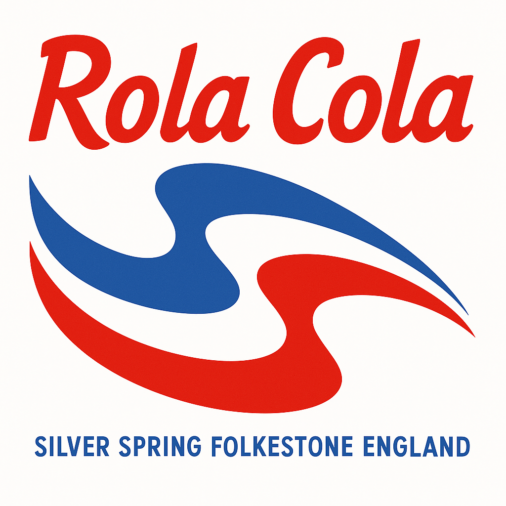 Silver Spring Rola Cola artwork associated with Roller Cola