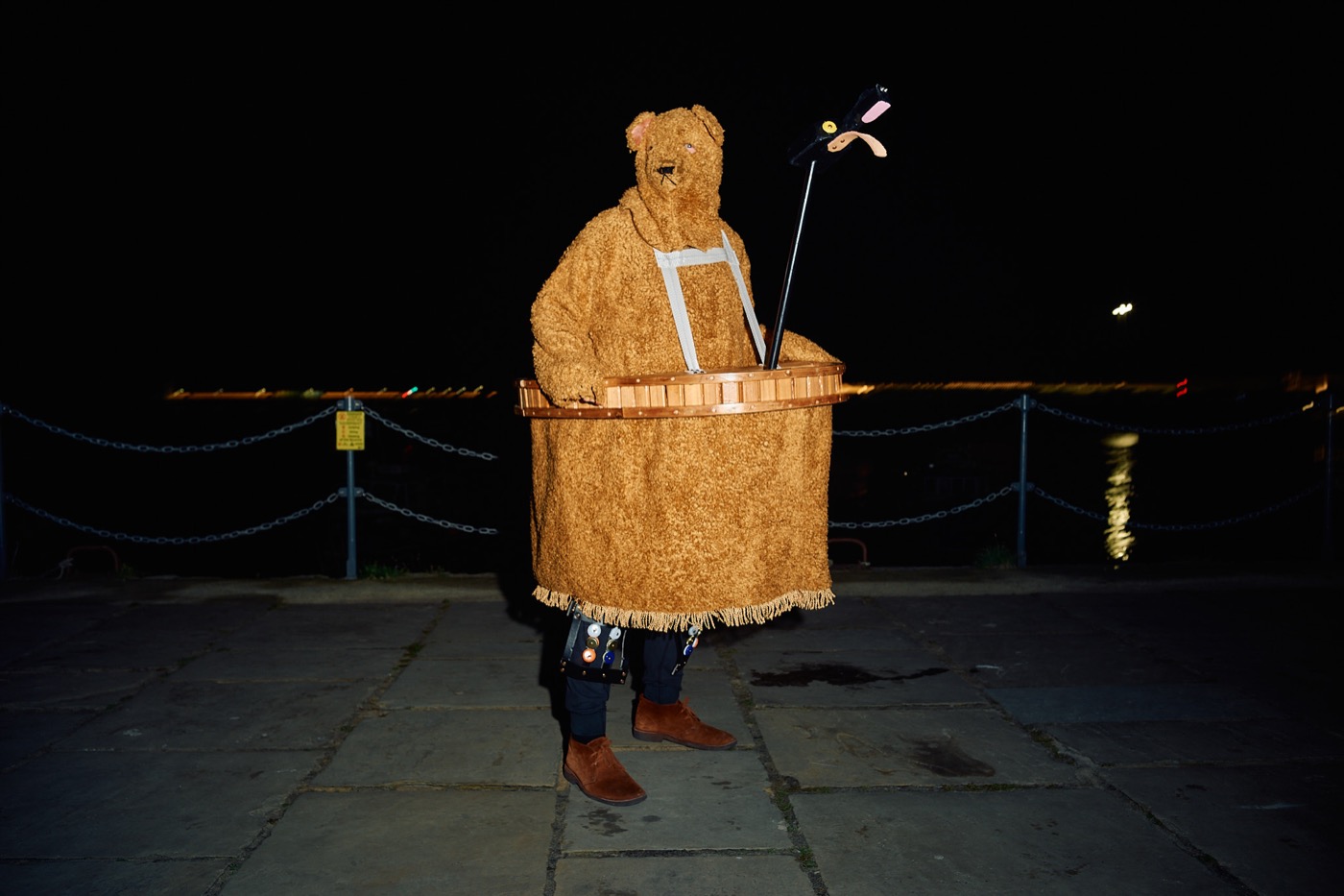The Bear in the portable ring near Folkestone harbour