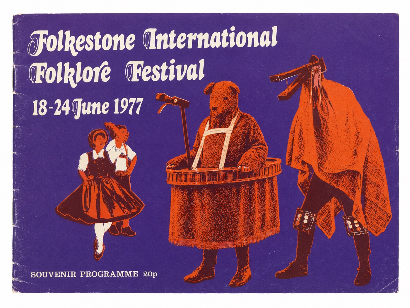 1977 Folkestone International Folklore Festival programme