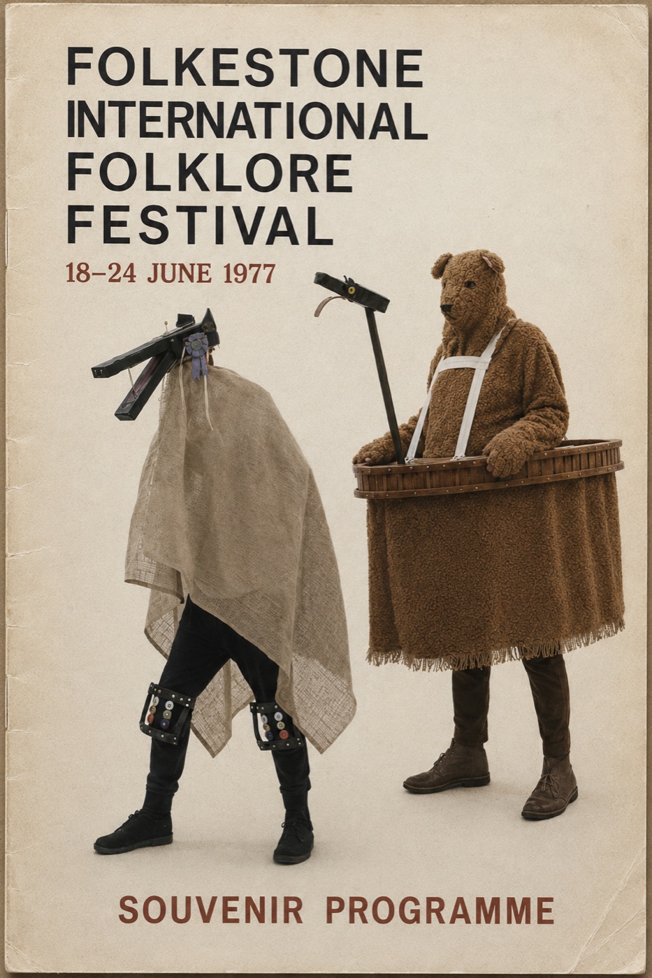The Bear in the 1977 folklore festival programme