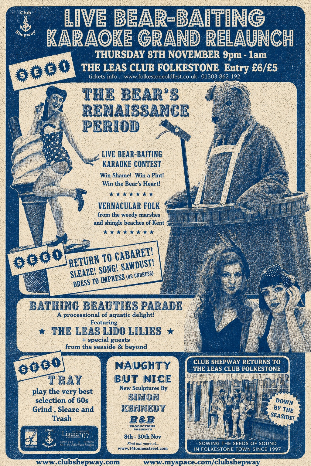 Live Bear-Baiting Karaoke Grand Relaunch poster